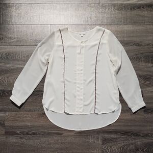 💋 C lace trim Blouse 💋